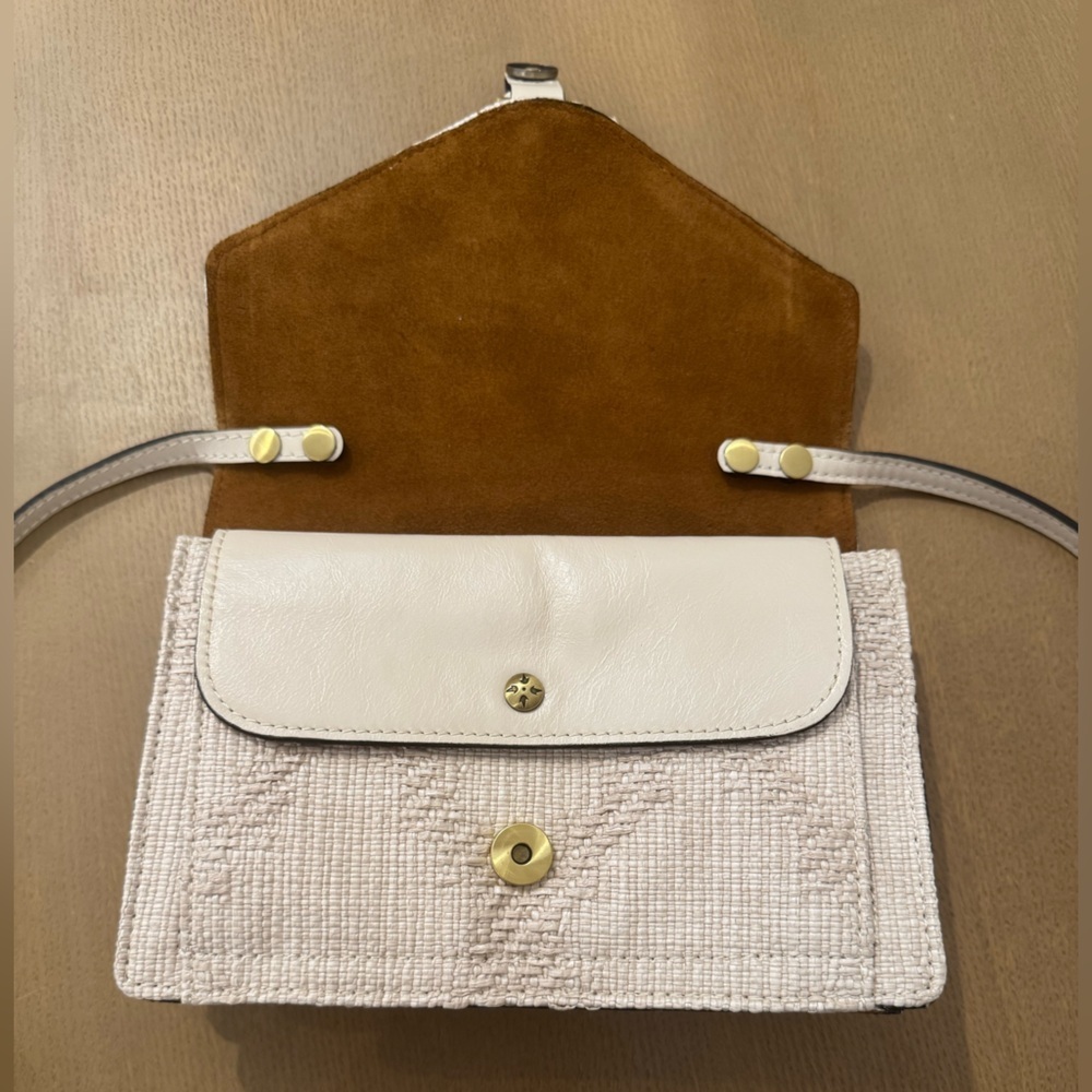 Patricia Nash Cream Woven Envelope Crossbody READ BELOW! - Picture 4 of 9